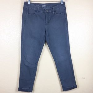 Loft ankle jeans